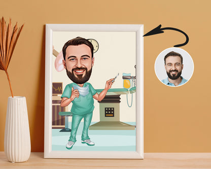 Personalised Surgeon Caricature