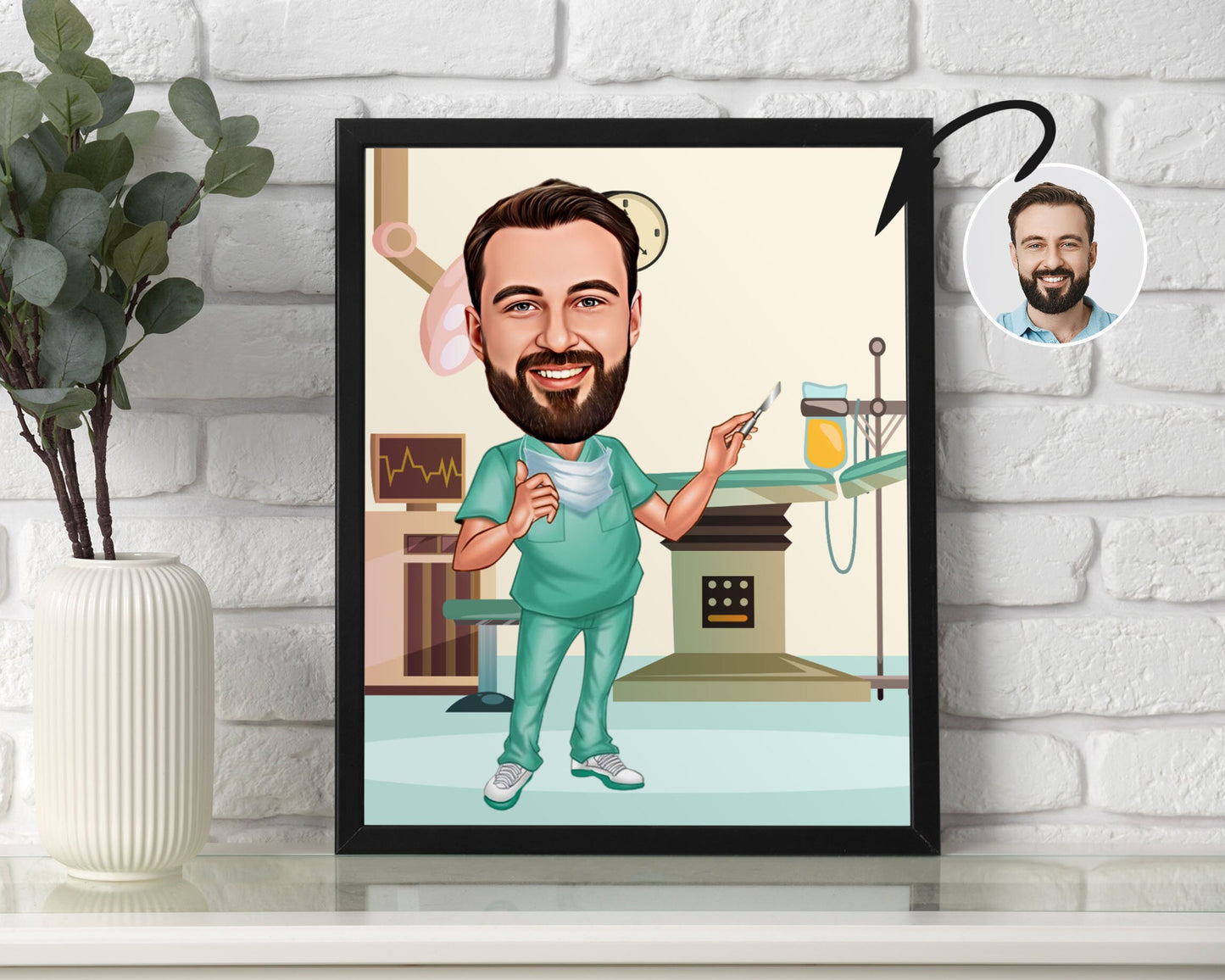 Personalised Surgeon Caricature