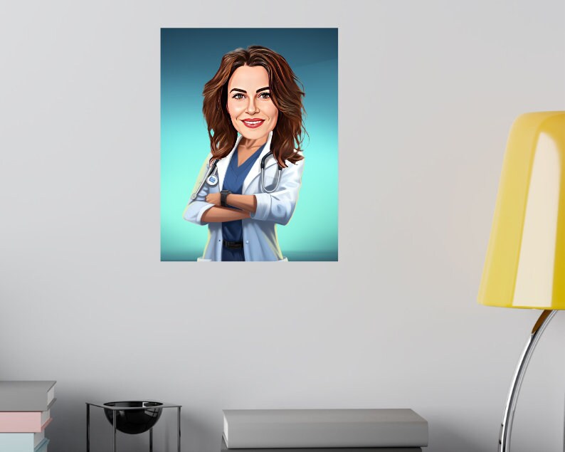 Personalised Doctor Caricature