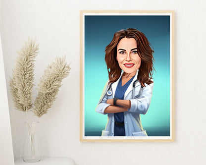 Personalised Doctor Caricature